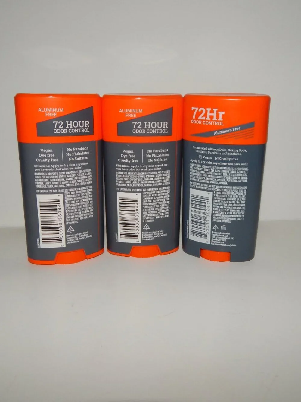 3 Mando Whole Body Deodorant MT FUJI Smooth Solid 2.6oz Ea